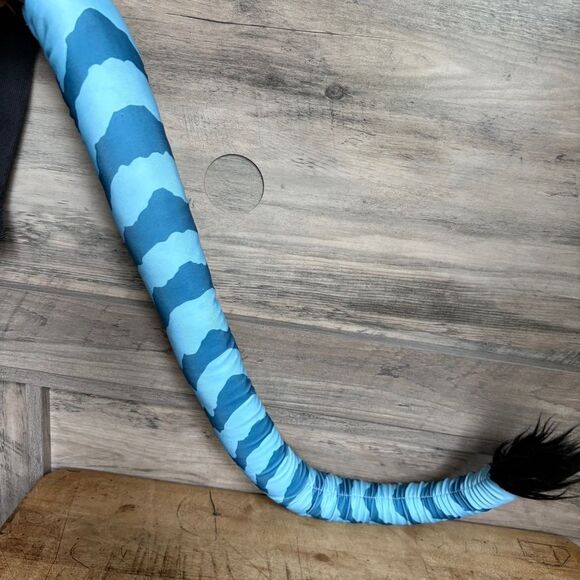 Disney Pandora Blue & Black Adjustable Belt Avatar Tail Cosplay Kids Adult - Picture 4 of 8